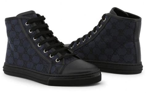 gucci 426186_kqwm0|Gucci Monogram Canvas GG High 'Black' .